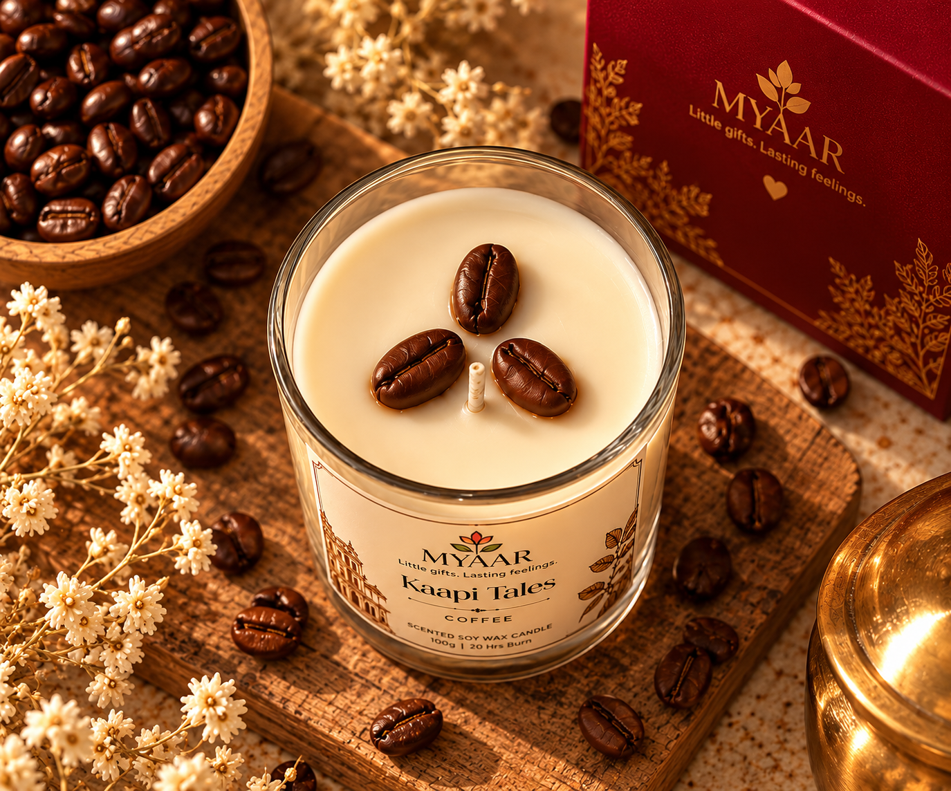 Kaapi Tales Coffee Candle
