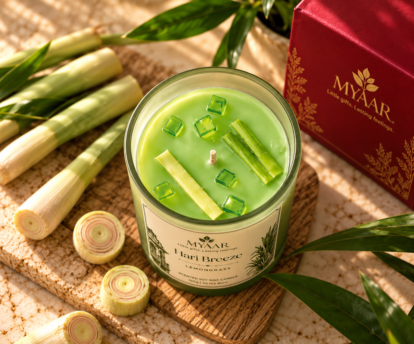 Hari Breeze Lemongrass Candle
