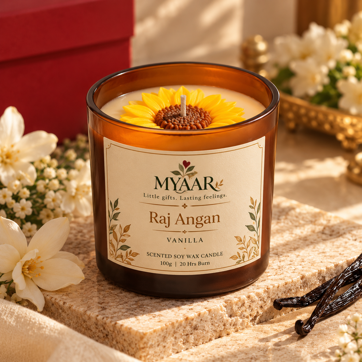 Raj Angan Vanilla Candle